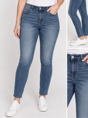 17” wClassic Blue Women's Jeans skinny leg regular fit